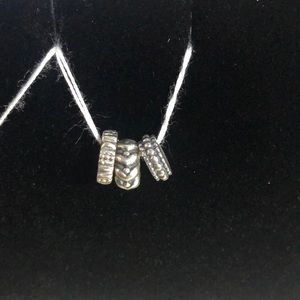 Set of 3 pandora spacers